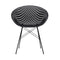 Smatrik Chair (Set of 2)  option Black / Black