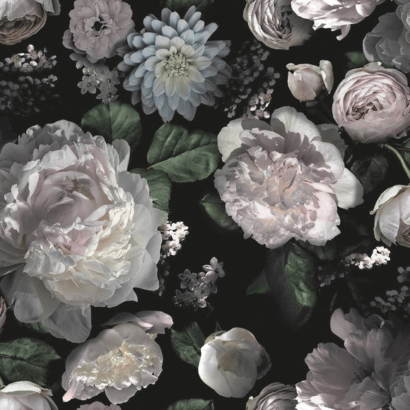 Moody Floral Wallpaper