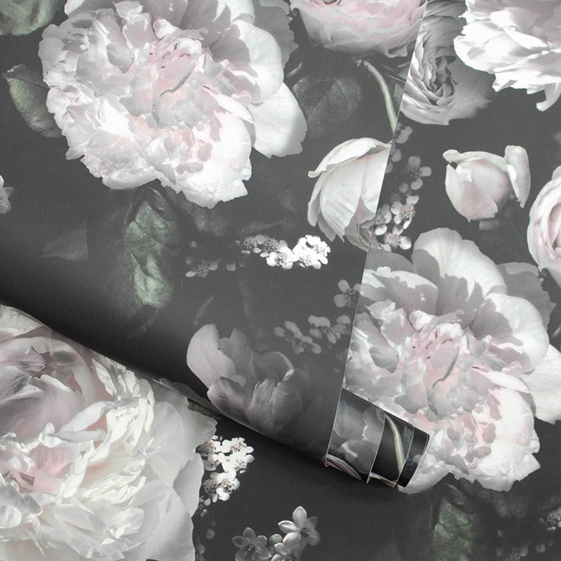 Moody Floral Peel and Stick Wallpaper