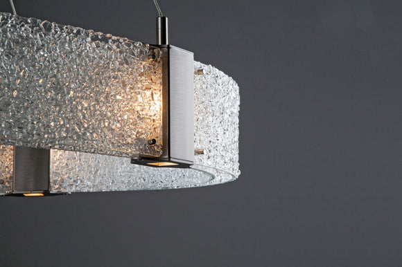 Parallel Ring Two Tier Chandelier