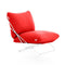 Valentina Club Chair  option Plain Red