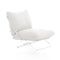 Valentina Club Chair  option Plain White