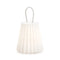 Plisy Portable Lamp  option White