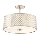 Dots Semi Flush Mount