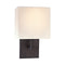 P470 Wall Sconce  option Bronze / Off White