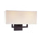 P472 Wall Sconce  option Bronze / Off White