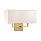 P472 Wall Sconce  option Honey Gold / White