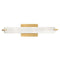 Tube LED Bath Light  option Honey Gold