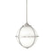 Odeon Pendant Light  option Brushed Nickel
