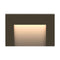 Taper Horizontal Outdoor Deck Sconce  option Bronze