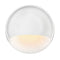 Nuvi Round Outdoor Deck Sconce  option Matte White