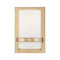342 Wall Sconce  option Honey Gold