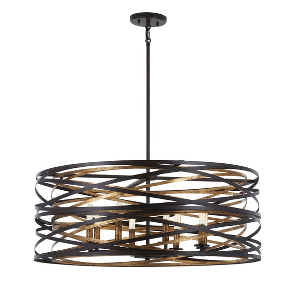 Vortic Flow Horizontal Pendant Light