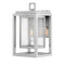 Republic Outdoor Wall Light  option Satin Nickel