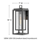 Republic Outdoor Wall Light