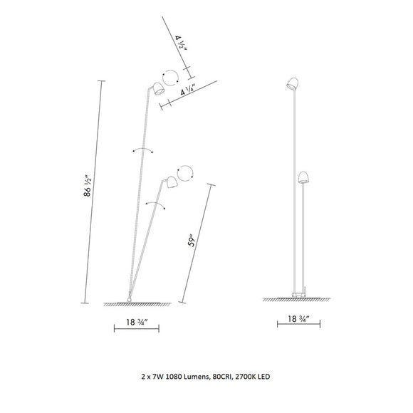 Speers LED Floor Lamp