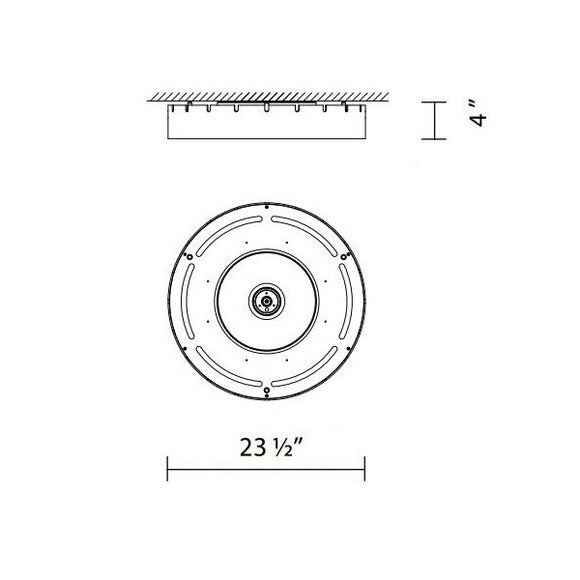 Castle LED Flush Mount