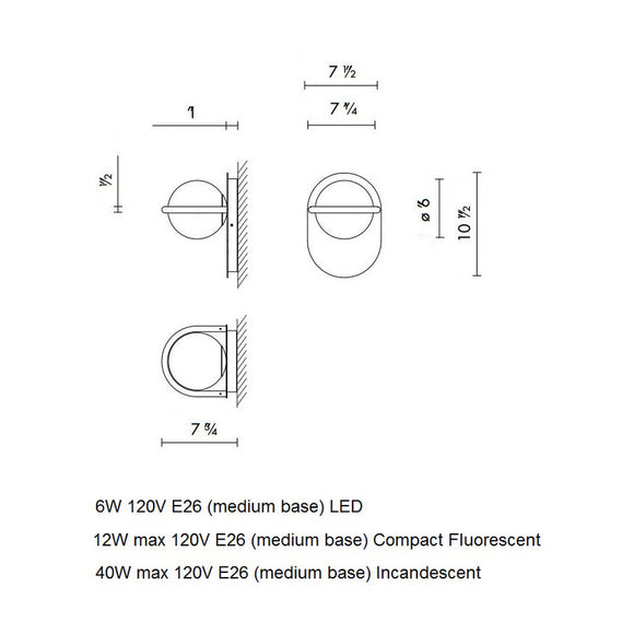 C_Ball Wall Light