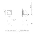 Speers LED Wall Light