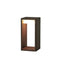 Frame Fluo Outdoor Floor Lamp  option Corten