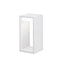 Frame Fluo Outdoor Floor Lamp  option White