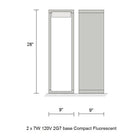 Frame Fluo Outdoor Floor Lamp