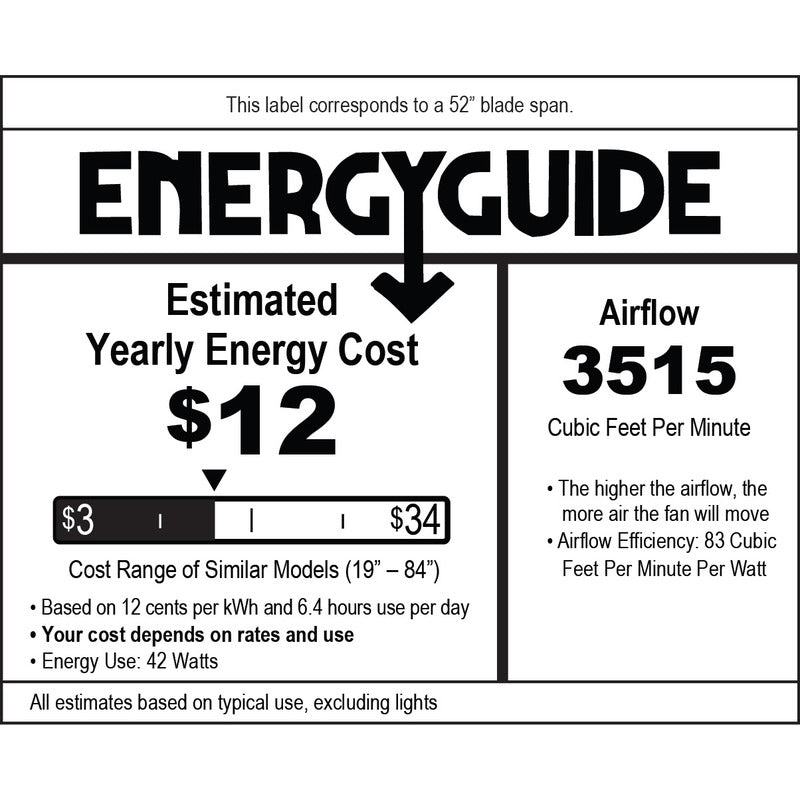Altus 52 Inch Ceiling Fan