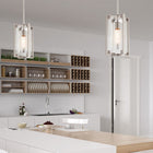 Crystal Clear Mini Pendant Light