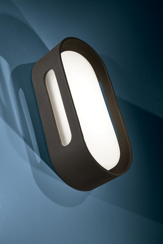 Floating Oval LED Outdoor Wall Sconce