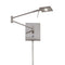 George's Reading Room P4328 LED Pharmacy Wall Light  option Brushed Nickel