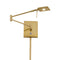 George's Reading Room P4328 LED Pharmacy Wall Light  option Honey Gold