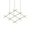 Constellation Aquarius Minor Pendant Light  option Satin Brass