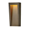 Taper LED Outdoor Wall Mount  option Textured Oil Rubbed Bronze