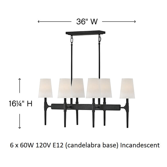 Beaumont Linear Chandelier