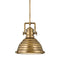 Keating Pendant Light  option Heritage Brass