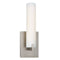 Tube One Light LED Wall Sconce  option Brushed Nickel