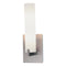 Tube Two Light Wall Sconce  option Brushed Nickel