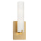 Tube Two Light Wall Sconce  option Honey Gold