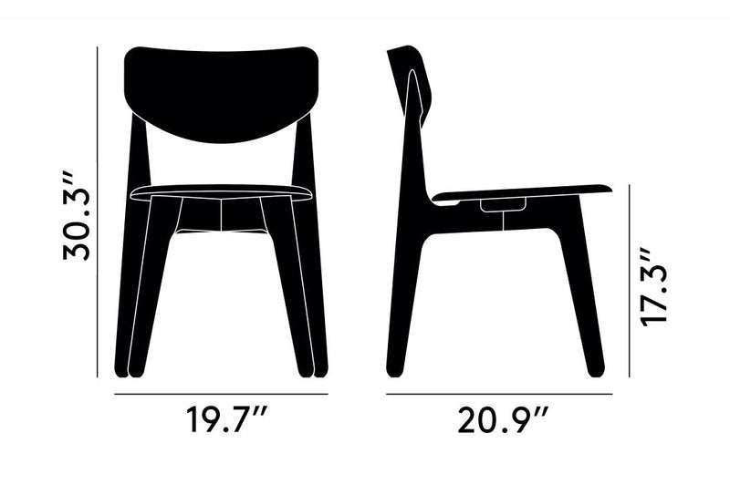 Slab Side Chair