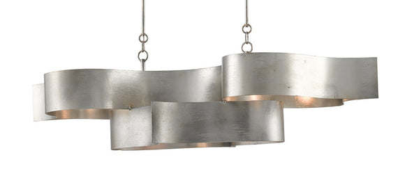 Grand Lotus Oval Chandelier