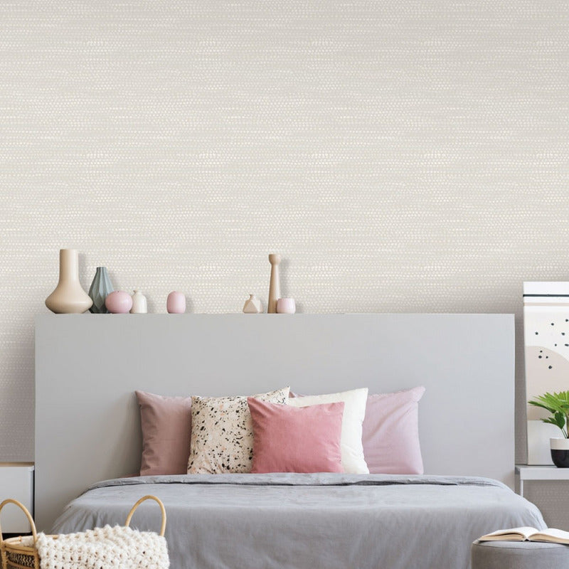 Moire Dots Peel and Stick Wallpaper