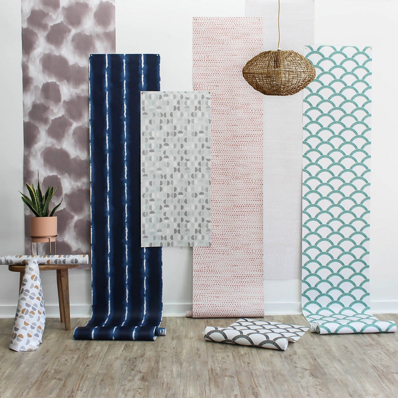 Moire Dots Peel and Stick Wallpaper