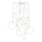 Bola Halo Chandelier  option 12 Lights