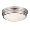 823 Flush Mount  option Brushed Nickel