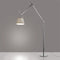 Tolomeo Mega LED Floor Lamp  option Aluminum