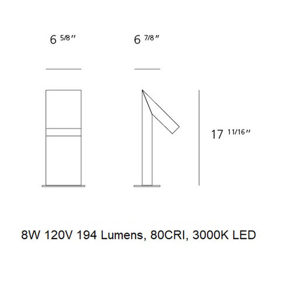 Chilone Outdoor LED Floor Lamp