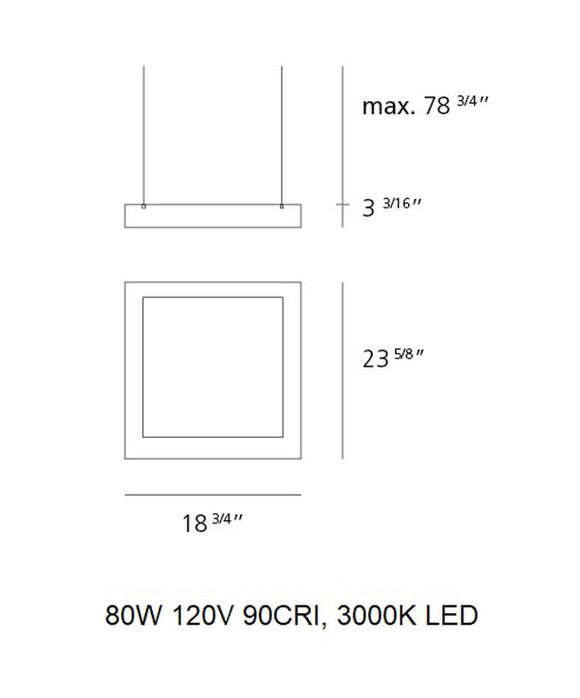 Altrove LED Suspension Light