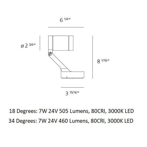 Obice Mini Outdoor LED Wall Light