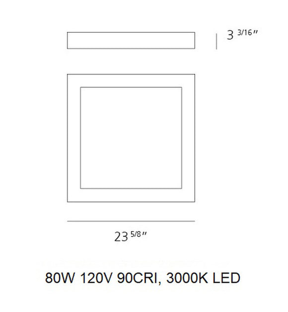 Altrove LED Wall / Ceiling Light