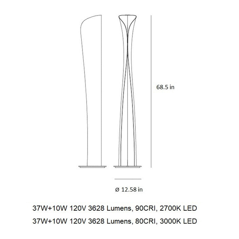 Cadmo LED Floor Lamp